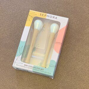 Sephora Mini Cooling Eye Set, Wooden handle and ceramic tips